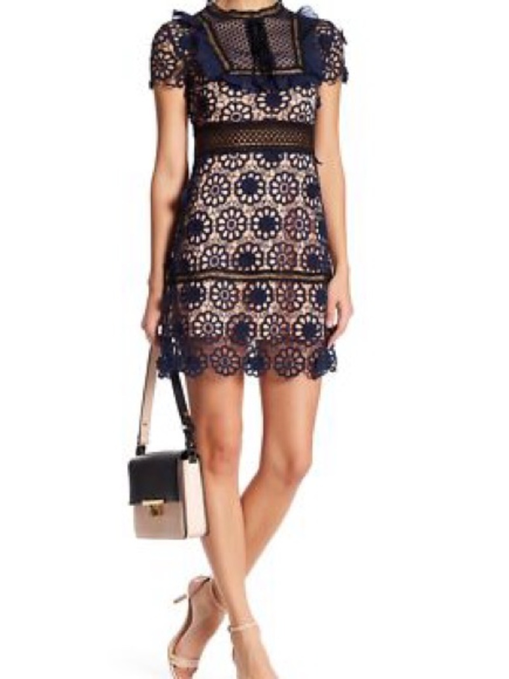Few Moda lace crochet dress
